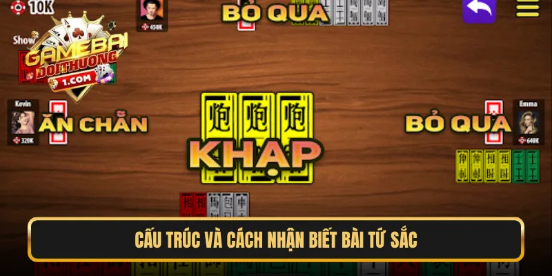 aCấu trúc và cách nhận biết bài tứ sắc